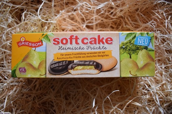 Brandnooz Box Oktober 2017 Soft Cake Kekse heimische Früchte Birne Probenqueen