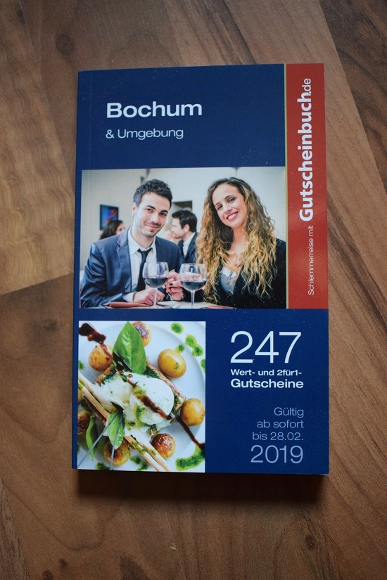 Gutscheinbuch Bochum & Umgebung Cover Probenqueen