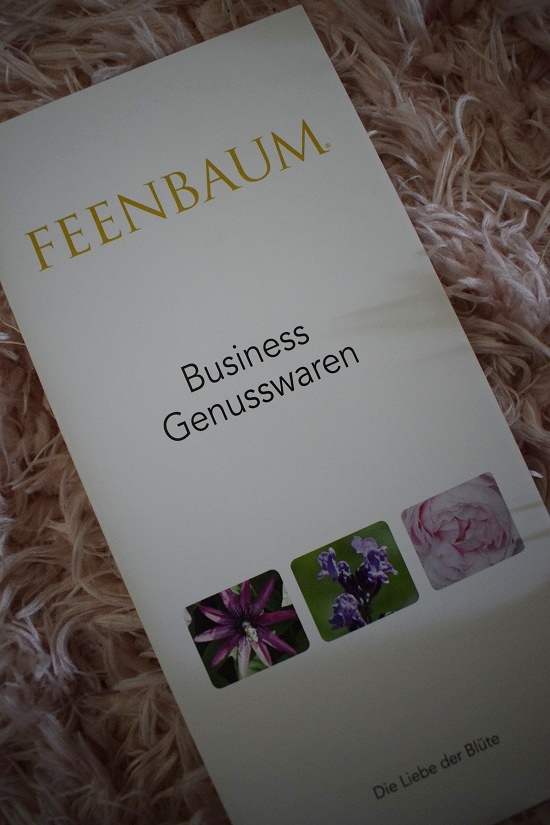 Feenbaum Business Genusswaren Flyer www.probenqueen.de