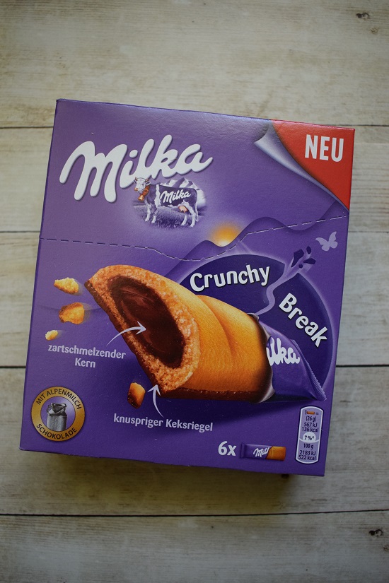 Brandnooz Box Juni 2018 Packung Milka Crunchy Break www.probenqueen.de