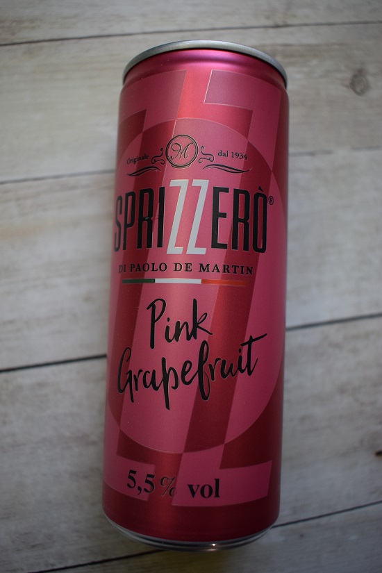 Brandnooz Box Juni 2018 eine Dose Sprizzero Pink Grapefruit www.probenqueen.de