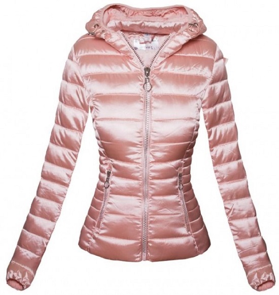 schicke Jacken von Elegrina rosafarben mit langem Arm und Kapuze www.probenqueen.de