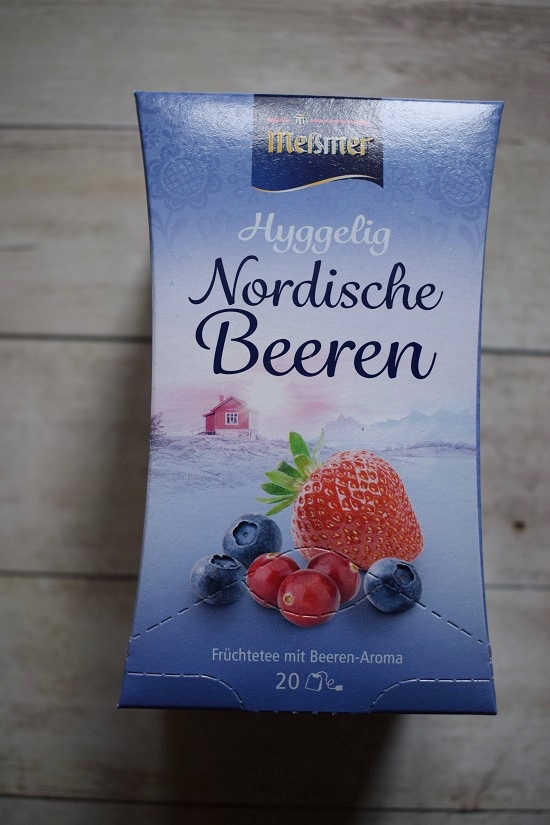 Degustabox Januar 2019 Packung Meßmer Tee Nordische Beeren