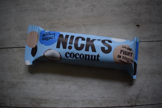 Degustabox April 2019 nicks coconut riegel